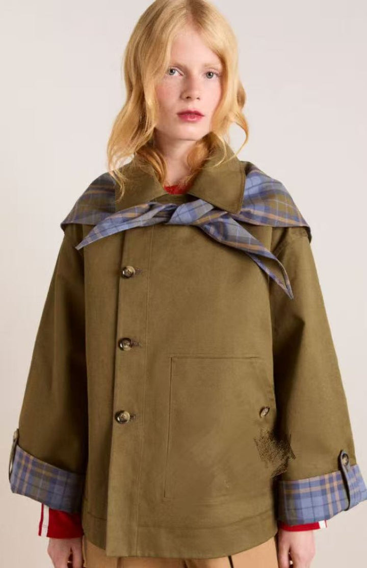 Lorna | Oversized Double-Breasted Utility Coat