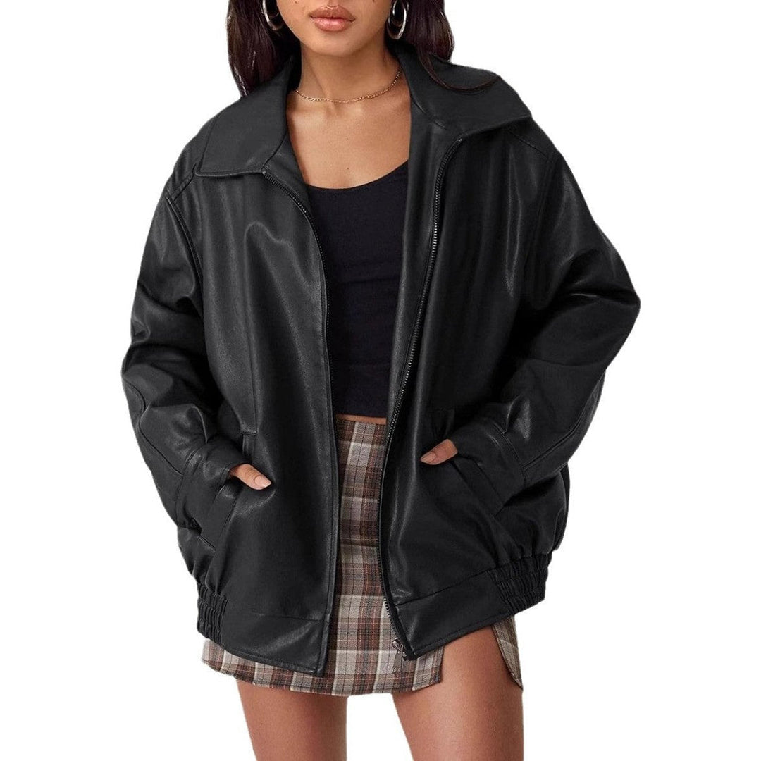 Nicola | Relaxed Zip-Up Bomber Jacket