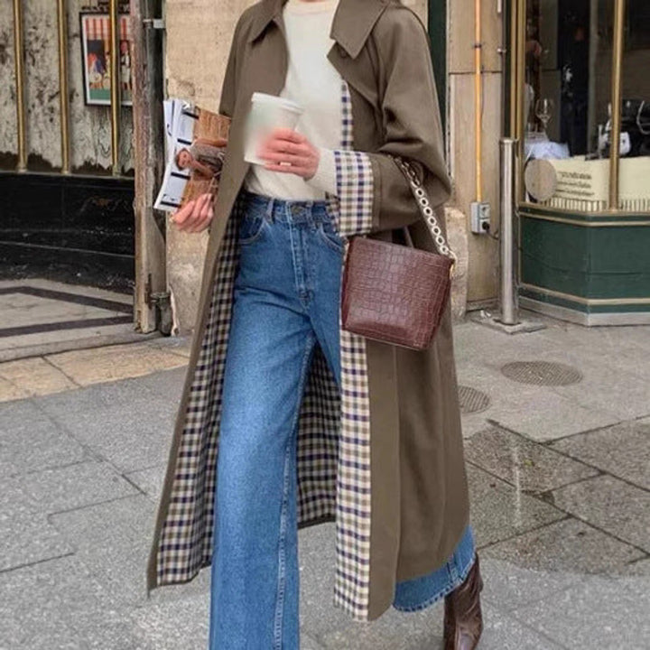 Beatrice | Oversized Long Trench Coat