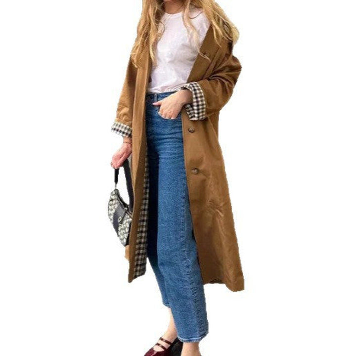 Lucia | Refined Oversized Long Trench Coat