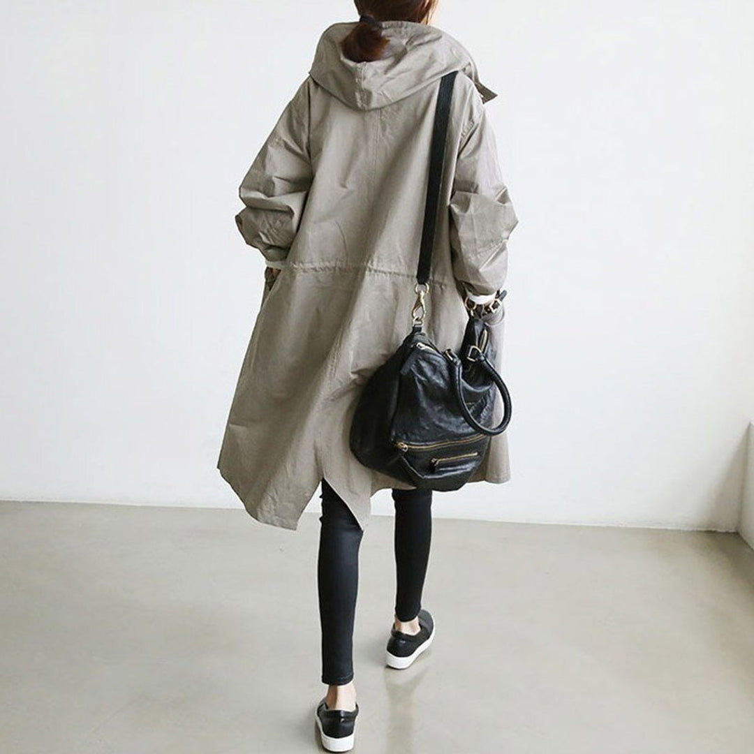 Clementine | Relaxed Hooded Trench Coat
