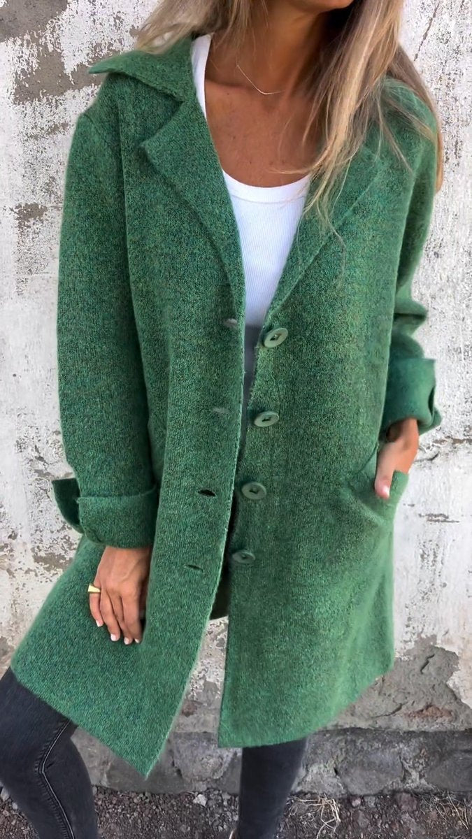 Lucille | Relaxed Longline Lapel Coat
