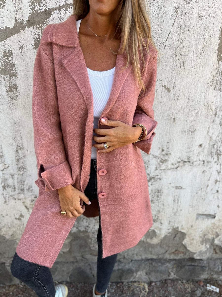Lucille | Relaxed Longline Lapel Coat