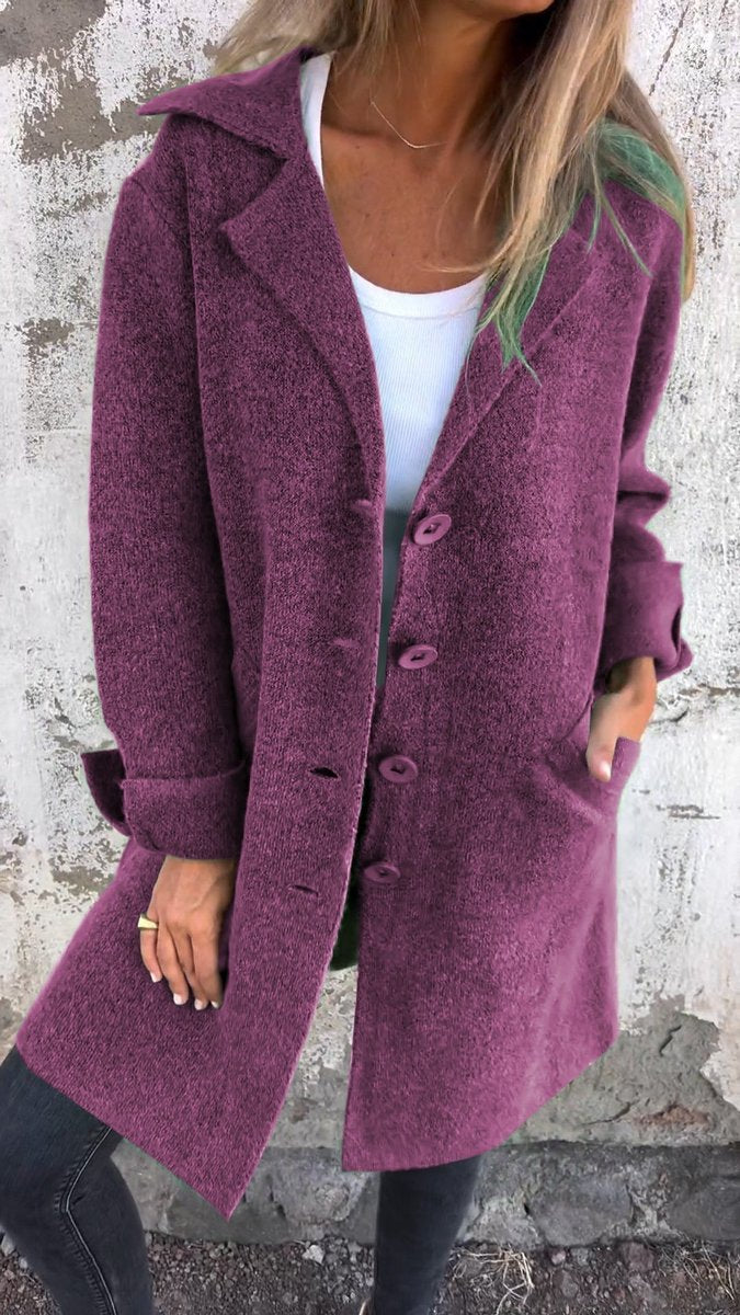 Lucille | Relaxed Longline Lapel Coat