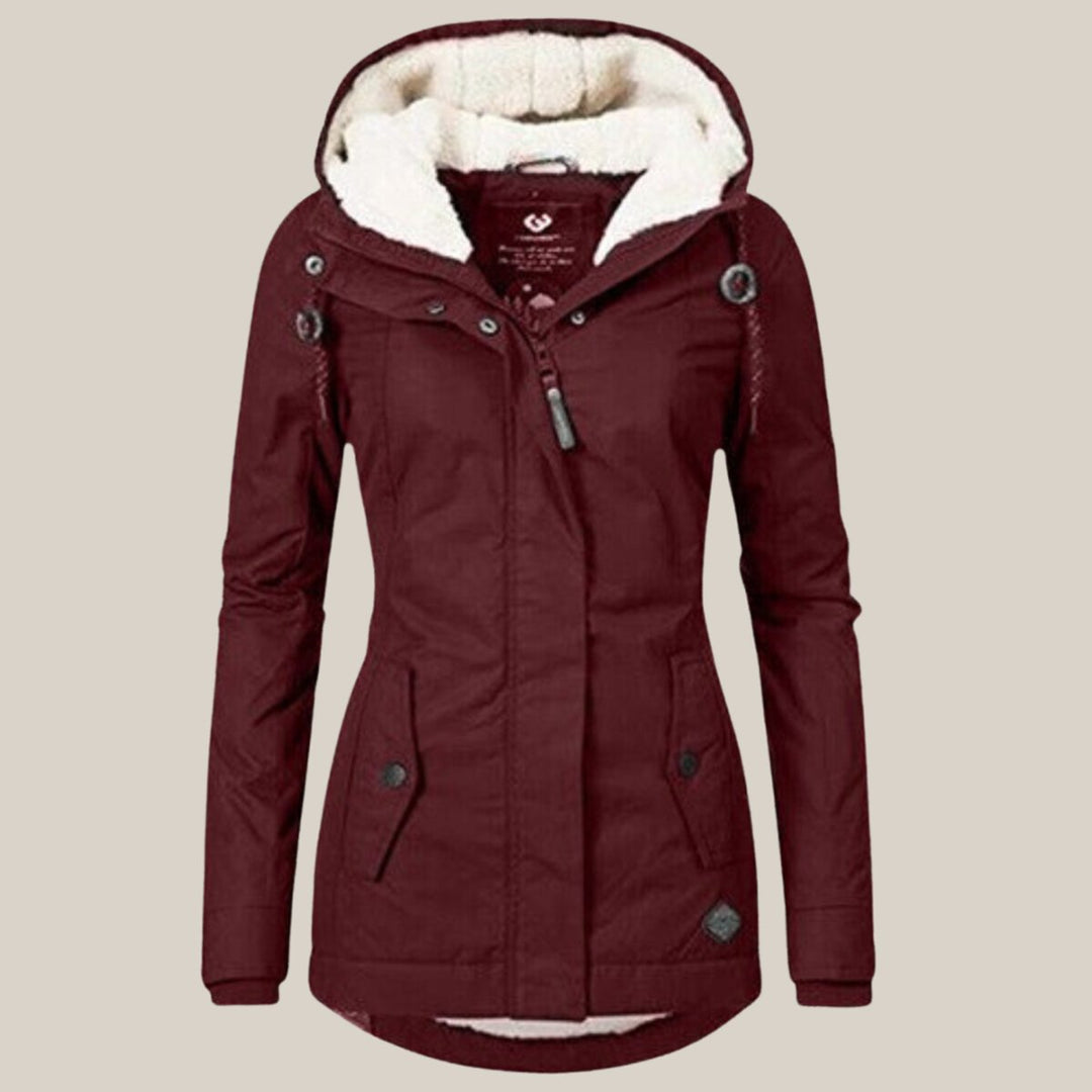 Suzanne | Cozy Hooded Winter Jacket