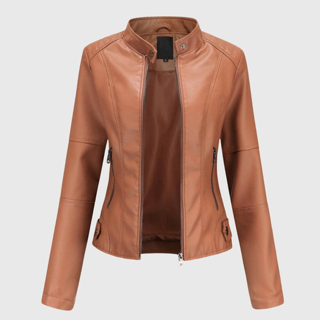 Danielle | Slim-Fit Moto Jacket