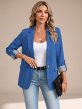 Cora | Rollable-Sleeve Soft-Tailored Blazer