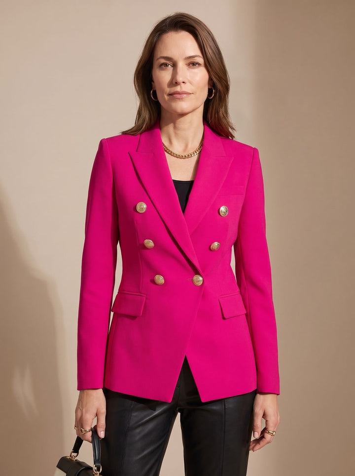 Charlotte | Tailored Double-Breasted Statement Blazer