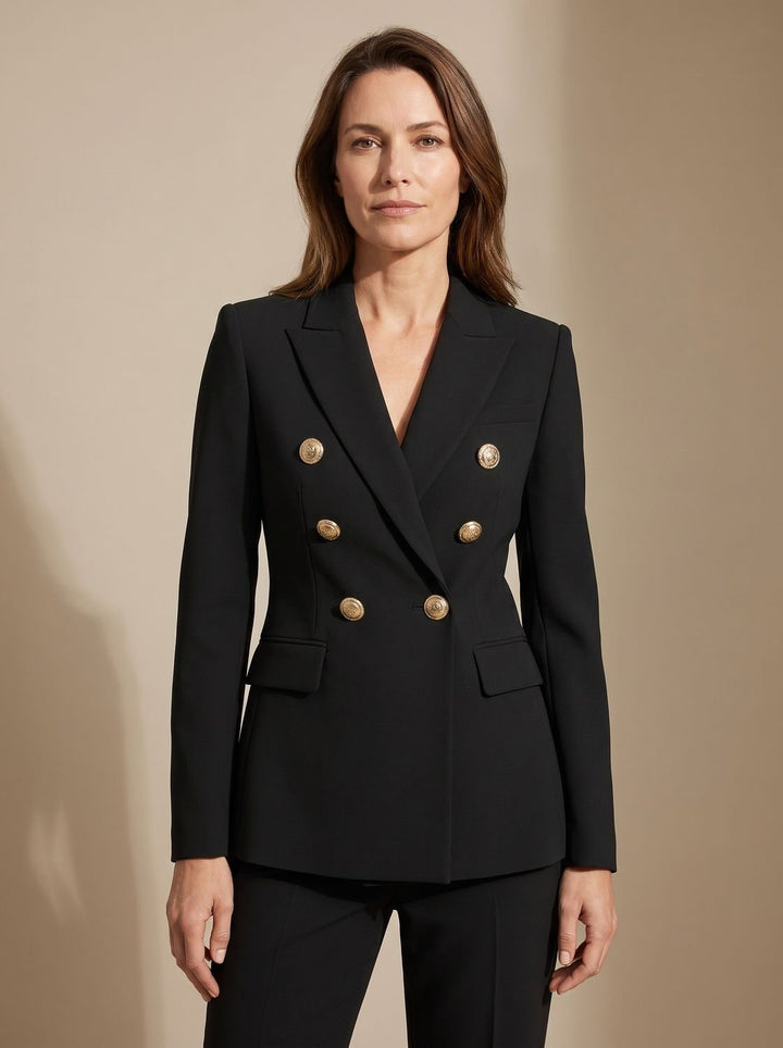 Charlotte | Tailored Double-Breasted Statement Blazer