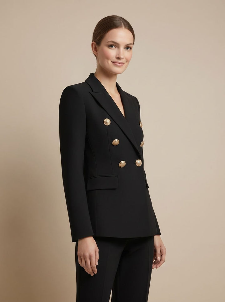 Charlotte | Tailored Double-Breasted Statement Blazer