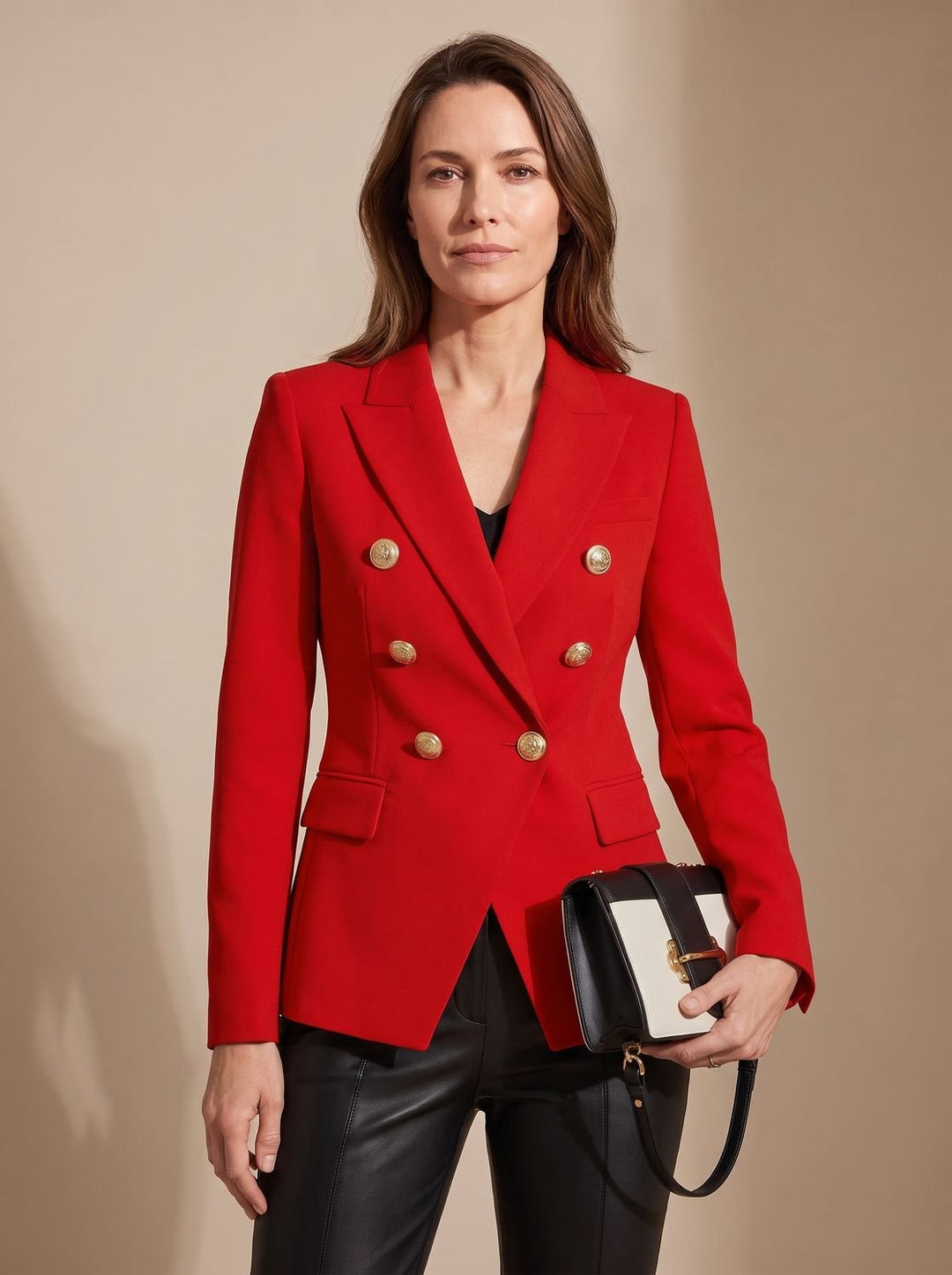 Charlotte | Tailored Double-Breasted Statement Blazer
