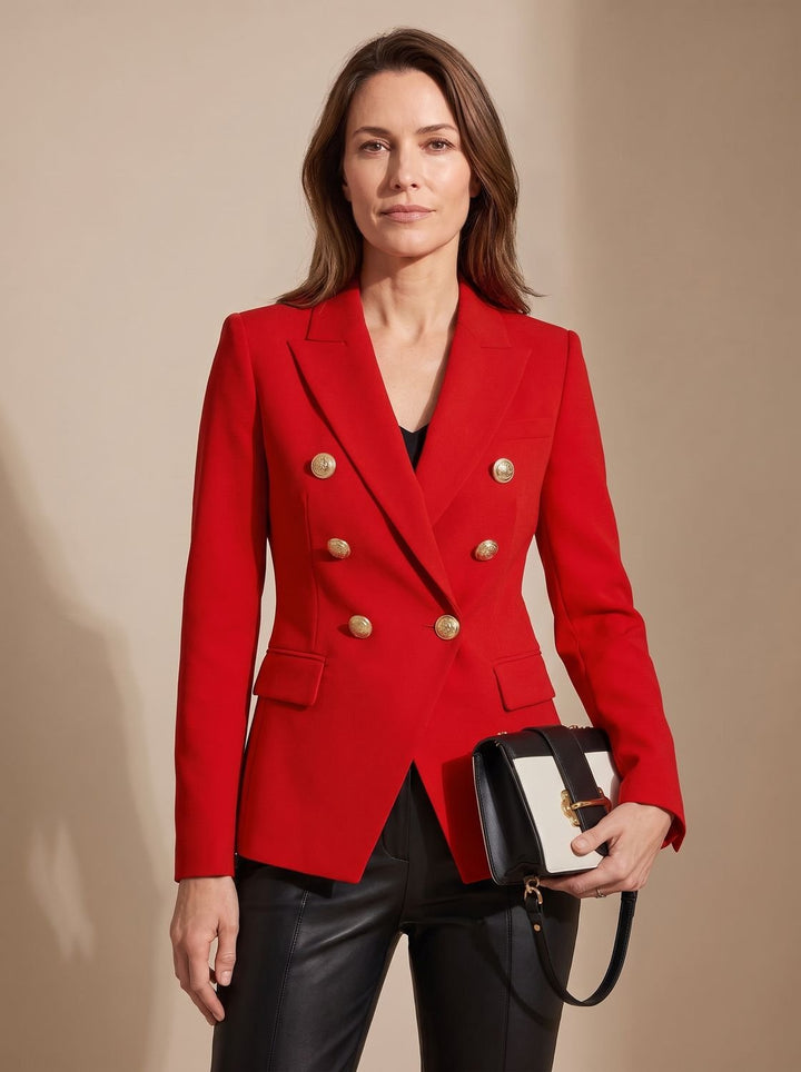 Charlotte | Tailored Double-Breasted Statement Blazer