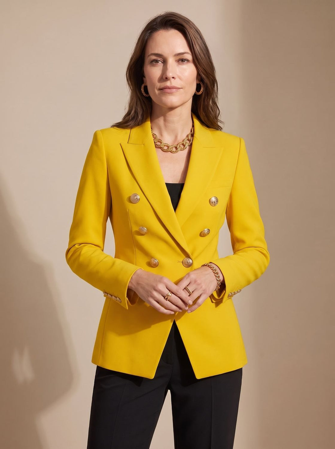 Charlotte | Tailored Double-Breasted Statement Blazer