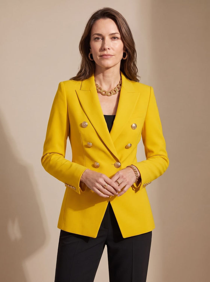 Charlotte | Tailored Double-Breasted Statement Blazer