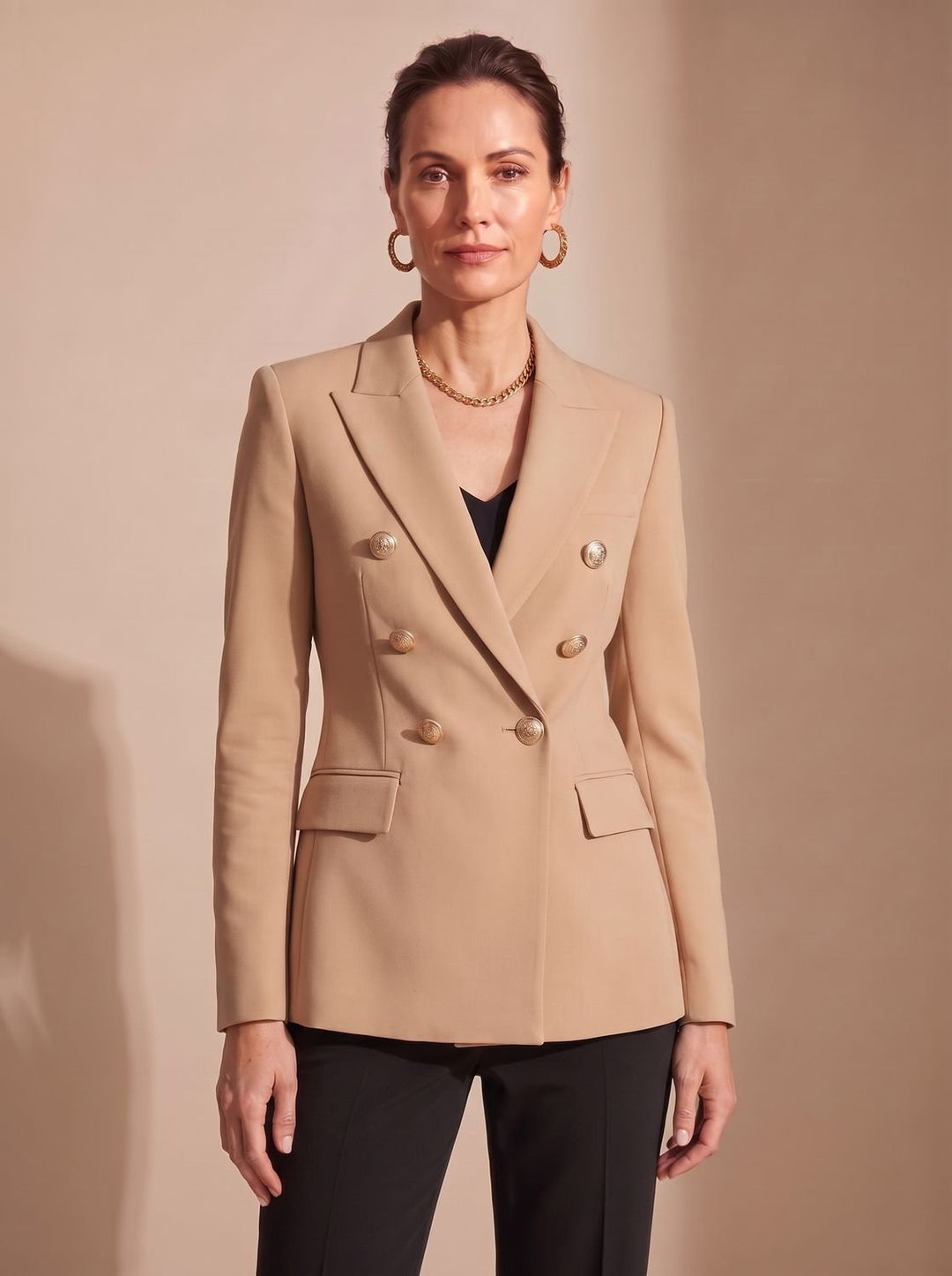 Constance | Tailored Double-Breasted Statement Blazer