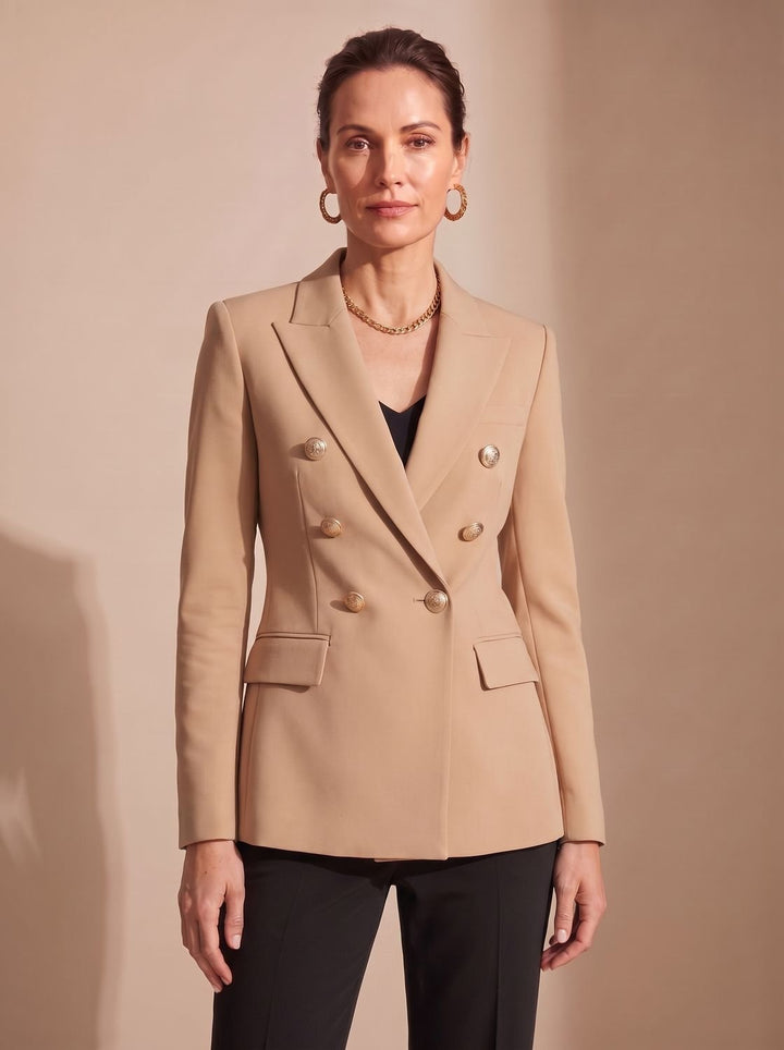Constance | Tailored Double-Breasted Statement Blazer