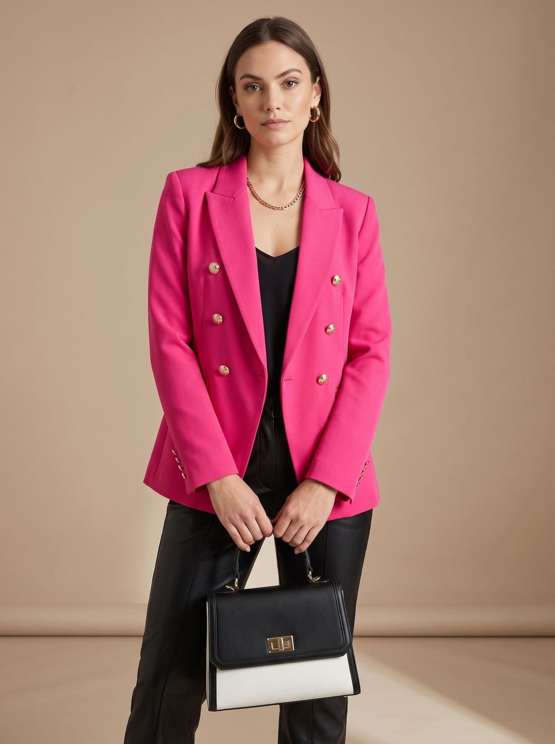 Constance | Tailored Double-Breasted Statement Blazer