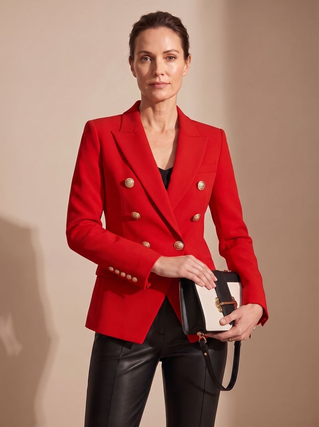 Constance | Tailored Double-Breasted Statement Blazer