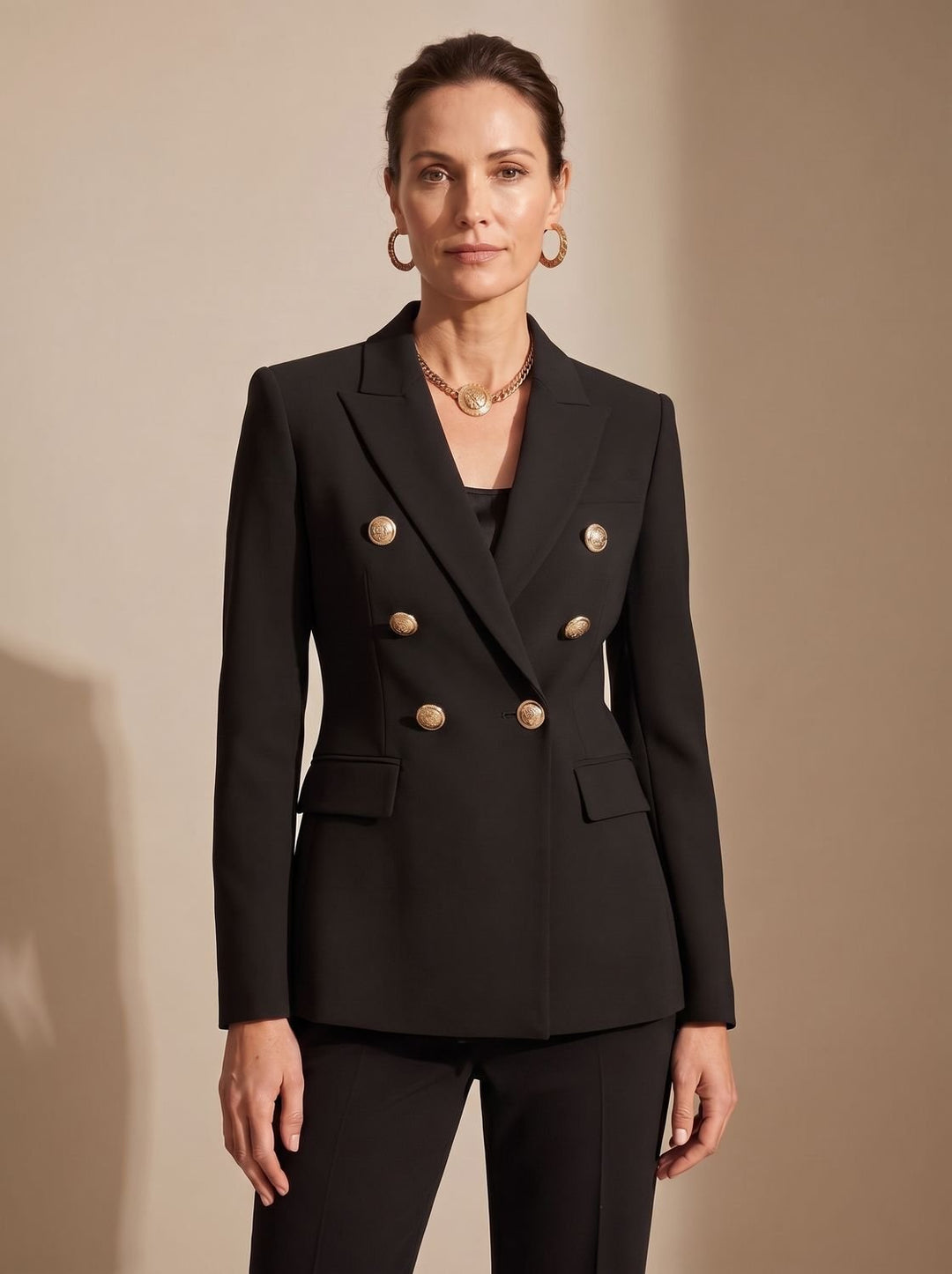 Constance | Tailored Double-Breasted Statement Blazer