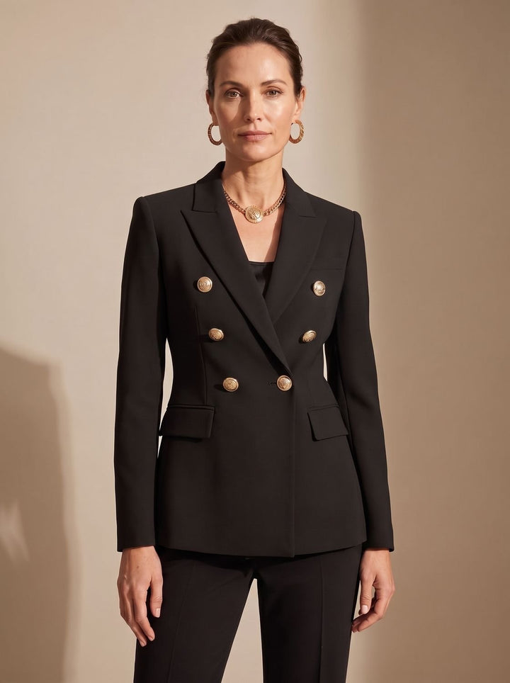 Constance | Tailored Double-Breasted Statement Blazer