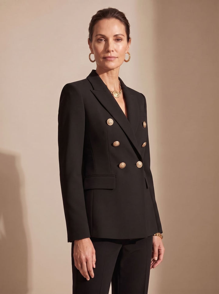 Constance | Tailored Double-Breasted Statement Blazer