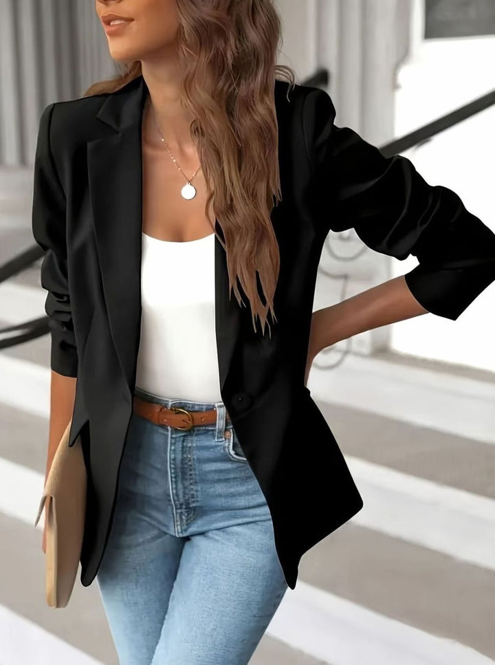 Cecilia | Tailored Single-Button Blazer