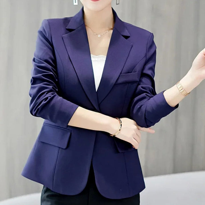 Sophia | Tailored One-Button Office Blazer