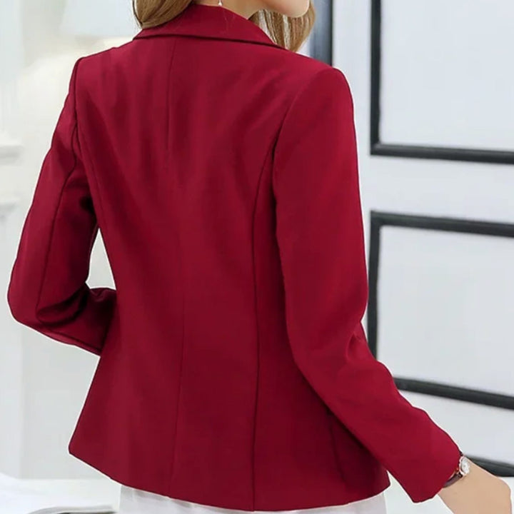 Sophia | Tailored One-Button Office Blazer
