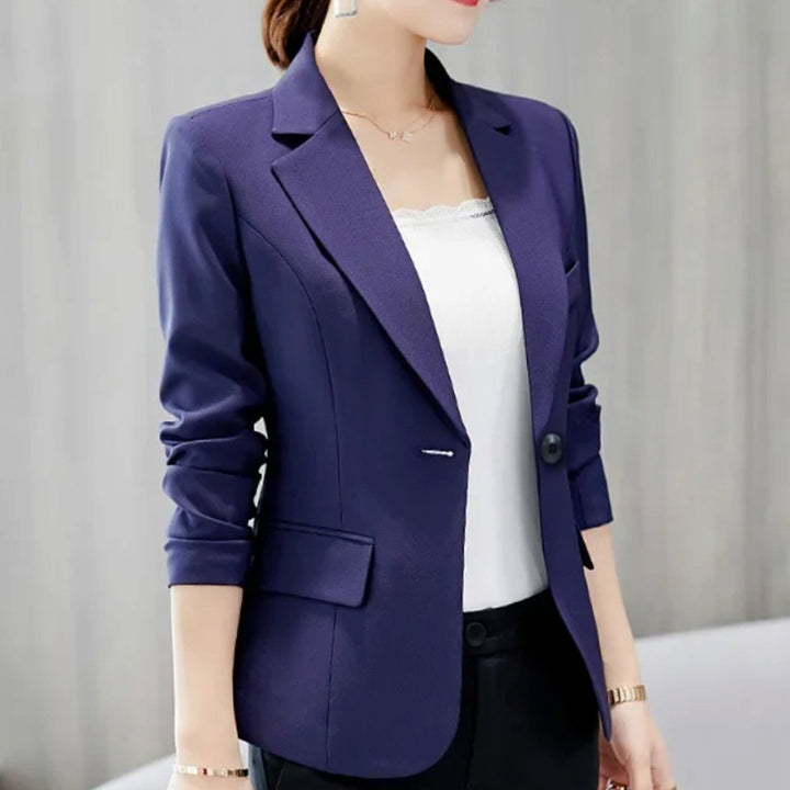 Sophia | Tailored One-Button Office Blazer