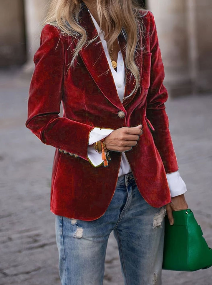 Diana | Tailored Single-Button Blazer