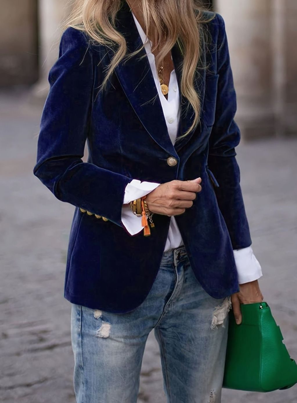 Diana | Tailored Single-Button Blazer