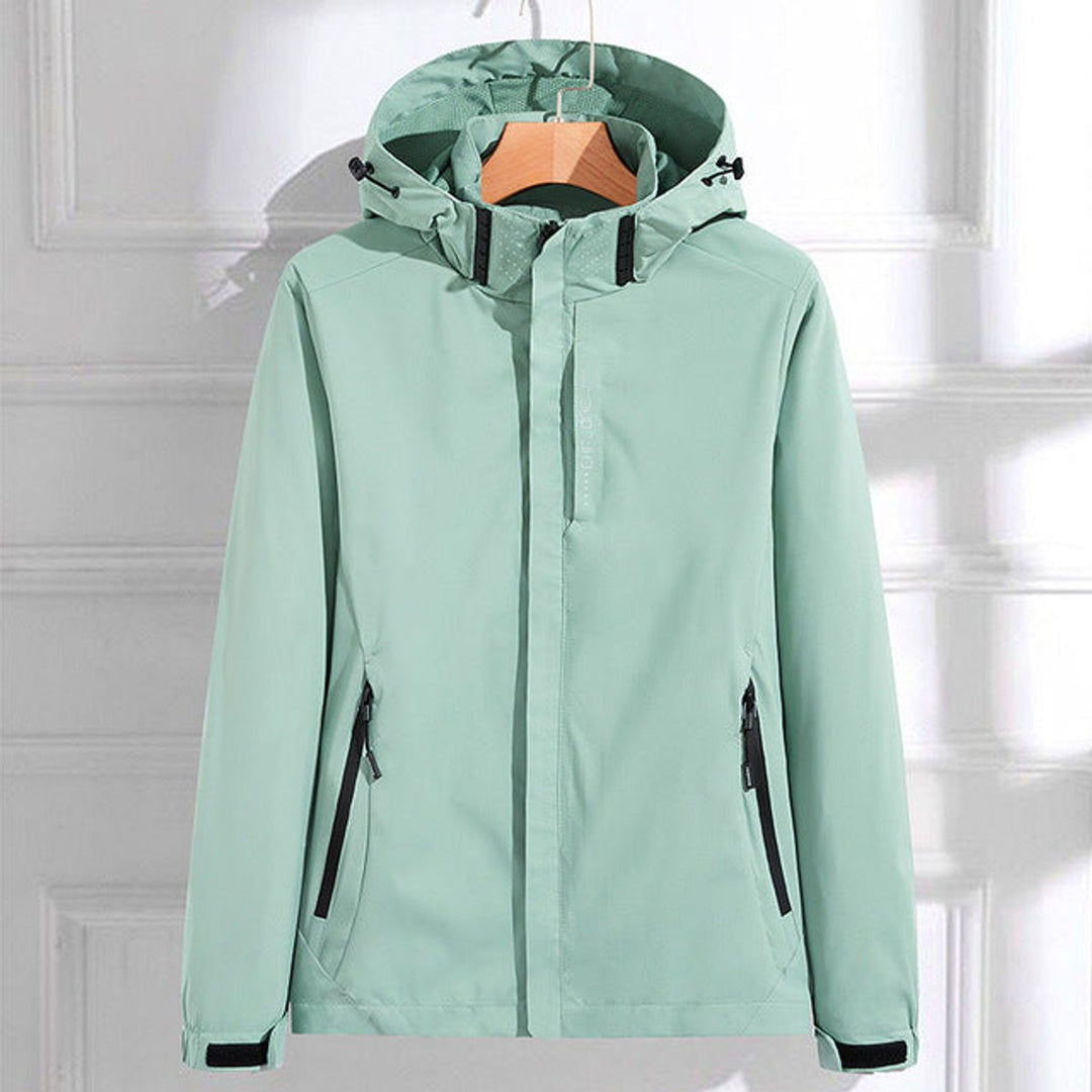 Deborah | Waterproof Hooded Adjustable-Fit Rain Jacket