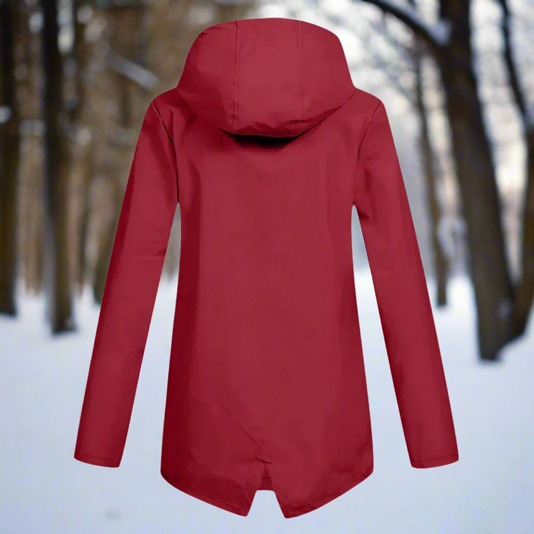 Juno | Hooded Longline Rain Jacket