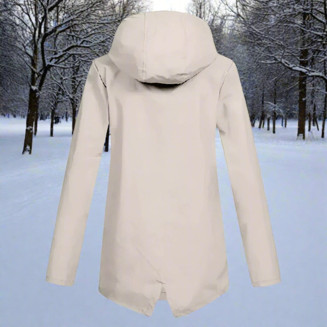 Juno | Hooded Longline Rain Jacket
