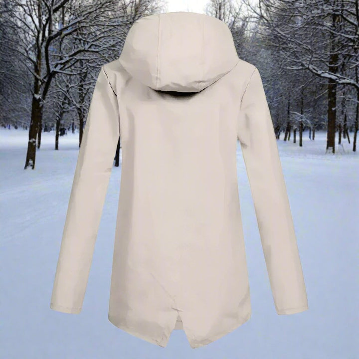 Lorraine | Hooded Waterproof Longline Rain Jacket
