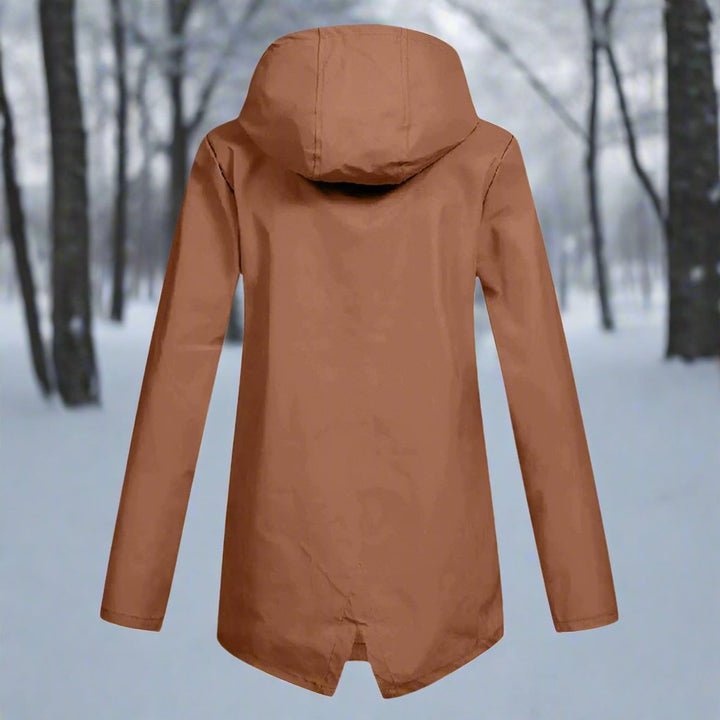 Juno | Hooded Longline Rain Jacket