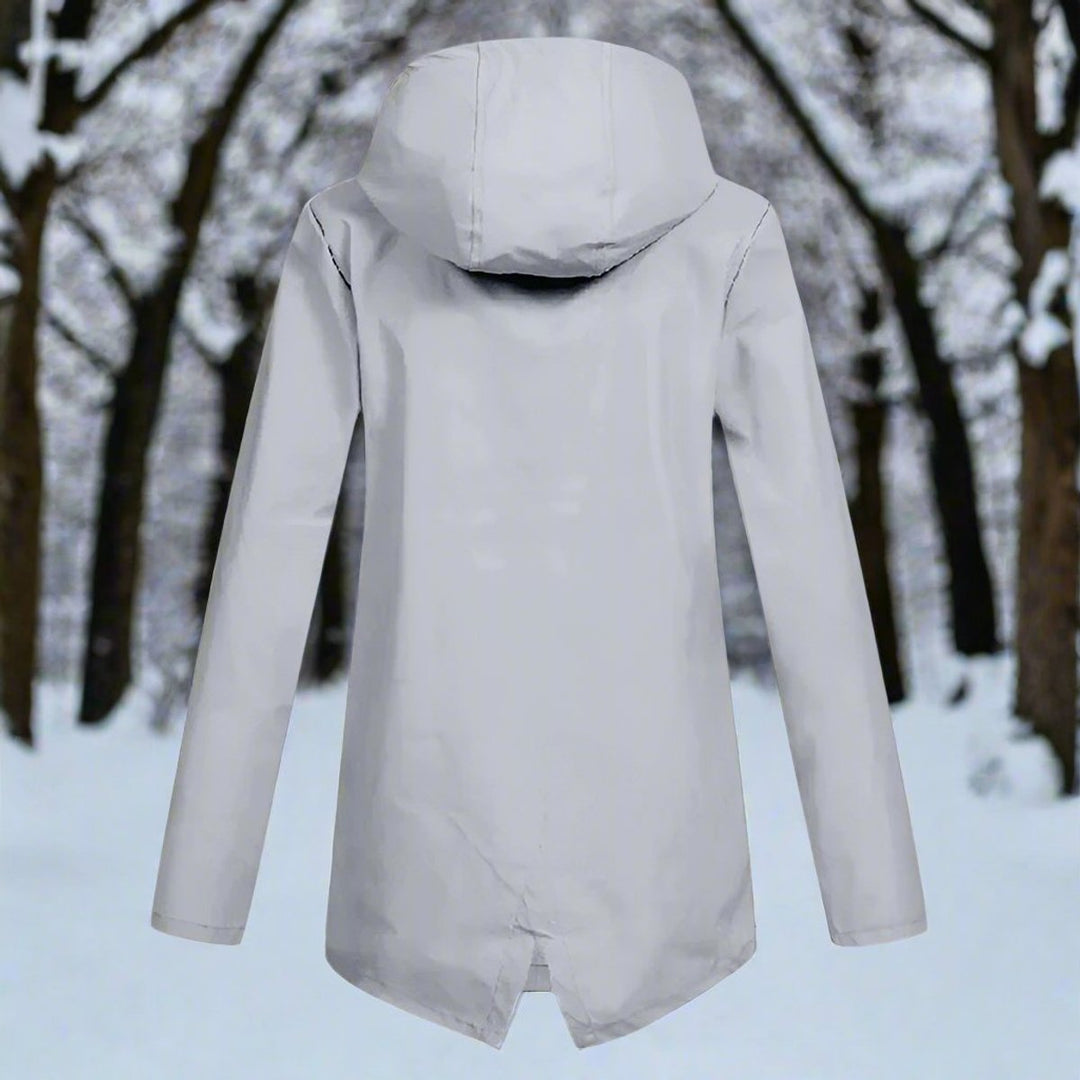 Juno | Hooded Longline Rain Jacket