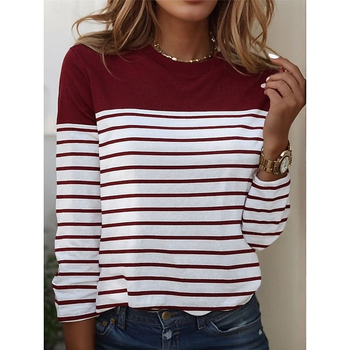 Isla | Striped Long-Sleeve Top