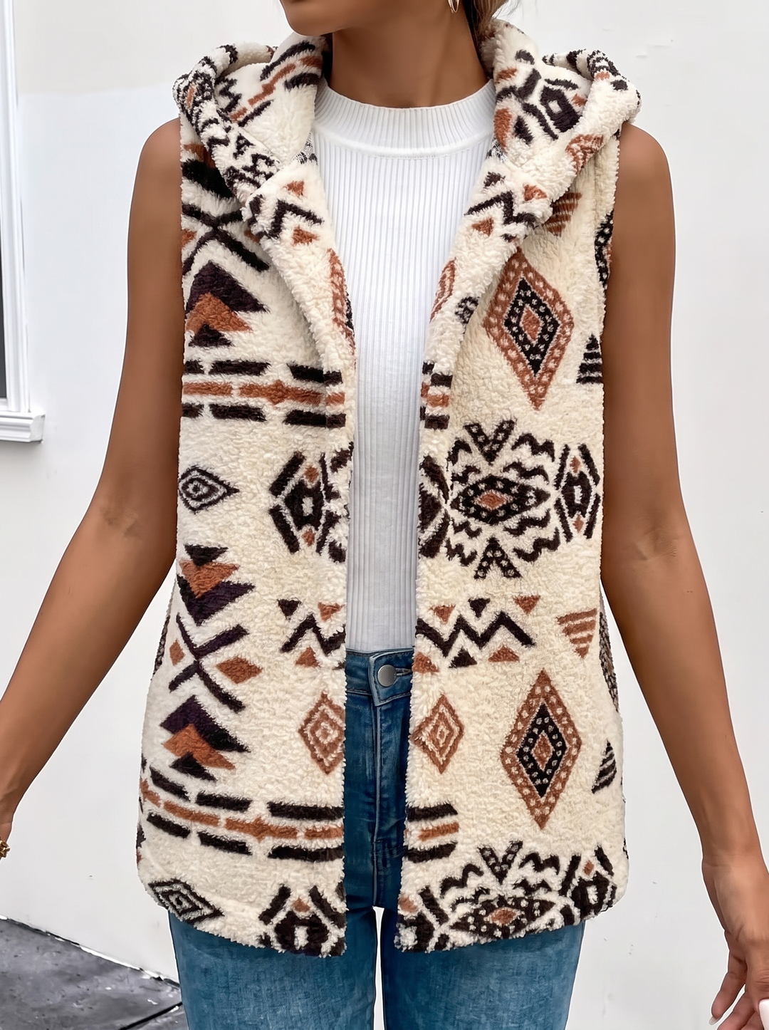 Hattie | Hooded Bohemian Vest