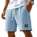 Wallace | Men's Jacquard Texture Knit Shorts