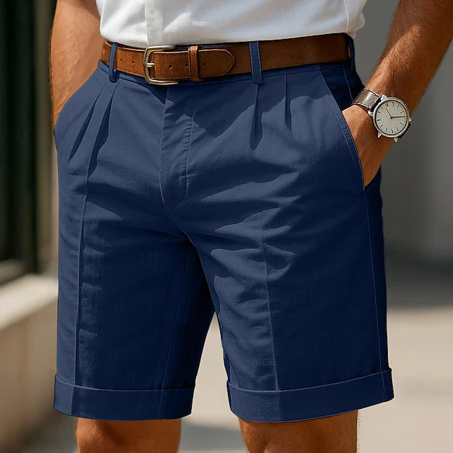 Weston | Pleated Tailored Shorts