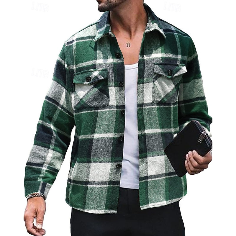 Roland | Rugged Check Shirt Jacket