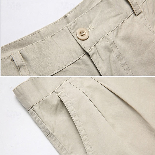 Carl | Men's Pleated Dress Shorts
