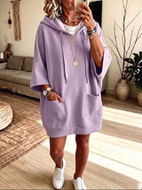 Suzanne | Relaxed Hooded Dress