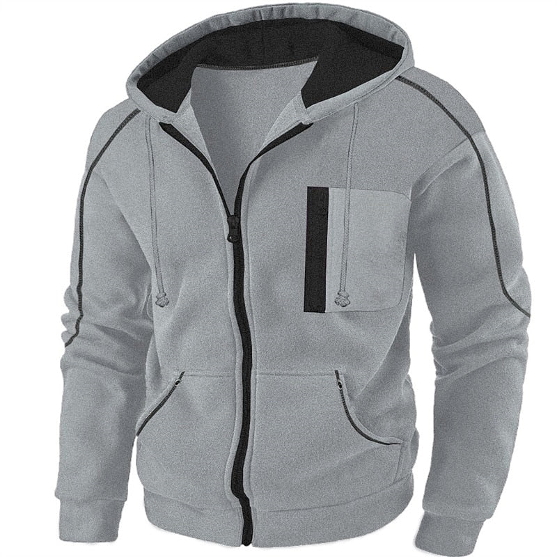 Nathaniel | Full-Zip Hooded Jacket