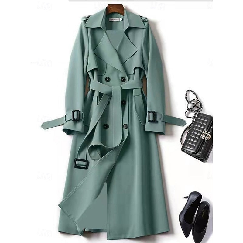 Lorraine | Timeless Belted Trench Coat