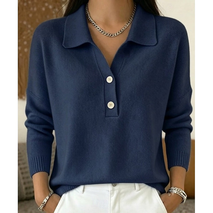 Linnea | Refined Collared Sweater