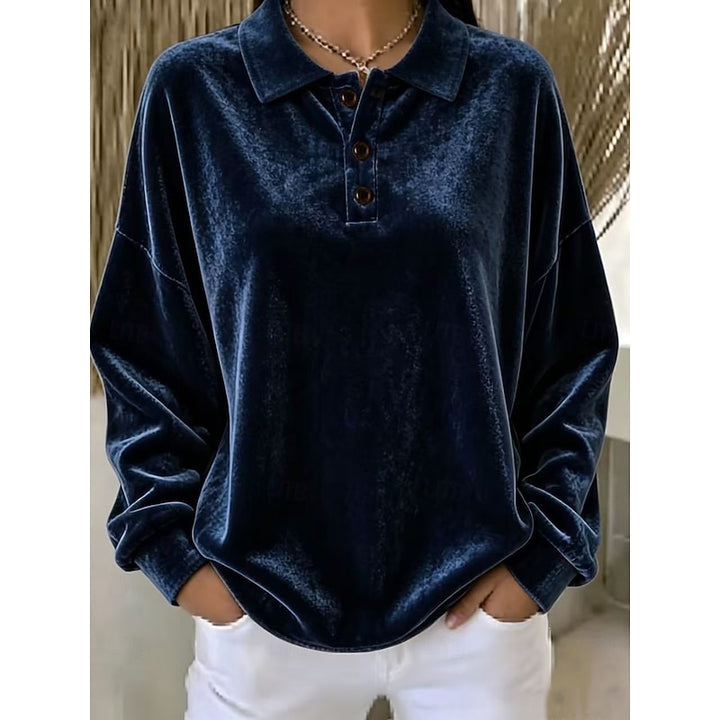 Lillian | Relaxed Collared Pullover