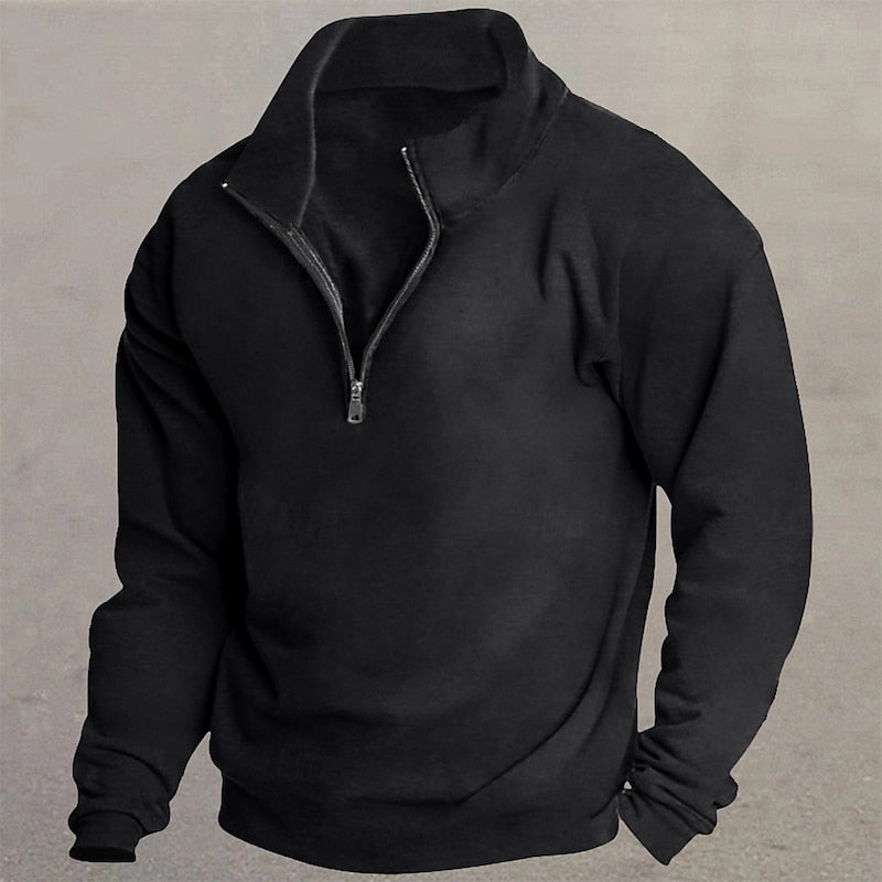 Reid | Quarter-Zip Standing Collar Pullover