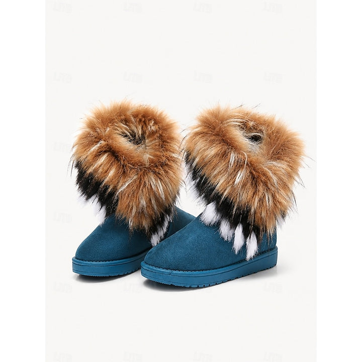 Odile | Cozy Fur-Trimmed Snow Boots